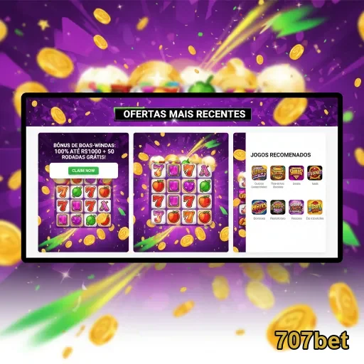 Ilustração de Experimente o aplicativo cassino 707bet para Android e iOS