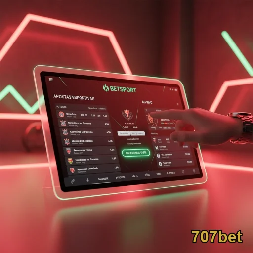 Ilustração de Aproveite as Melhores Apostas Esportivas na 707bet