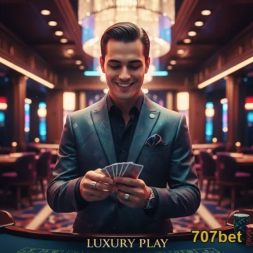Ilustração de Explore as Diversas Ofertas no 707bet para Slots e Mais