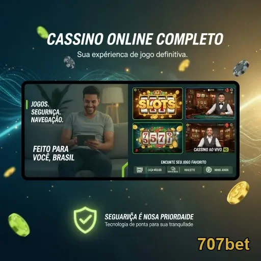 Ilustração de Aproveite a Diversão dos Jogos ao Vivo na 707bet
