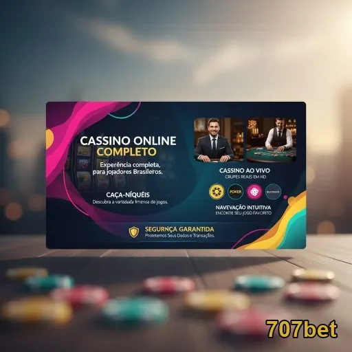 Ilustração de Aproveite a Diversão dos Jogos ao Vivo na 707bet