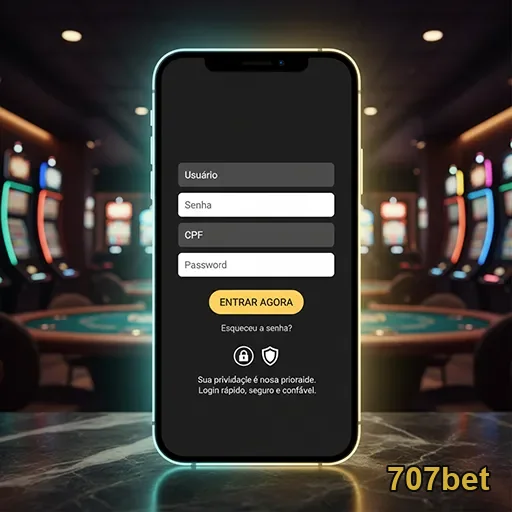 Ilustração de Aproveite a Diversão dos Jogos ao Vivo na 707bet